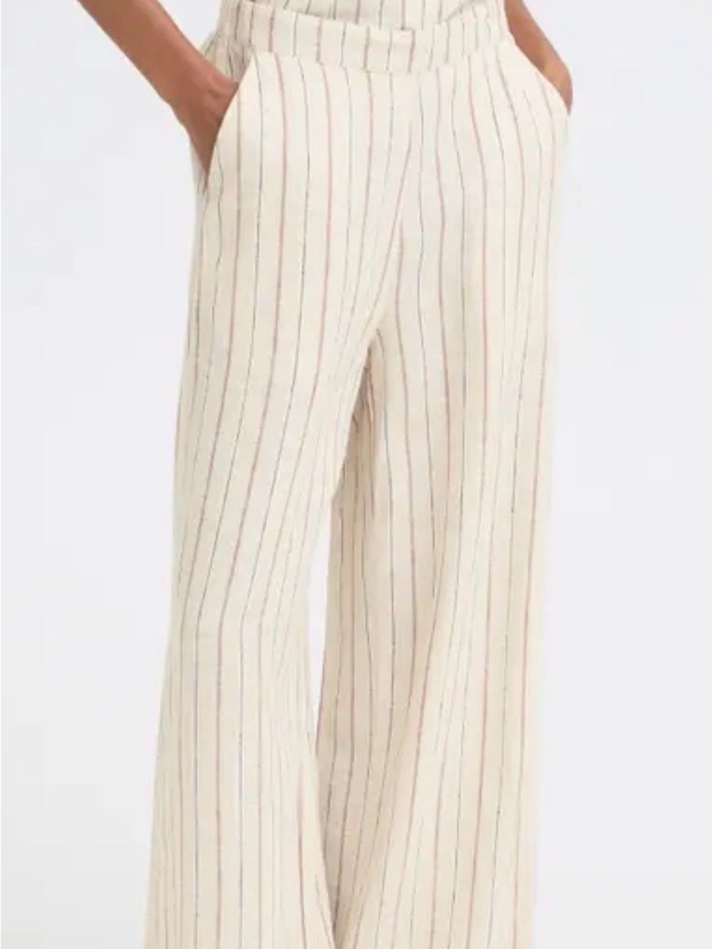 Faherty Wide Leg Hemp Pants
